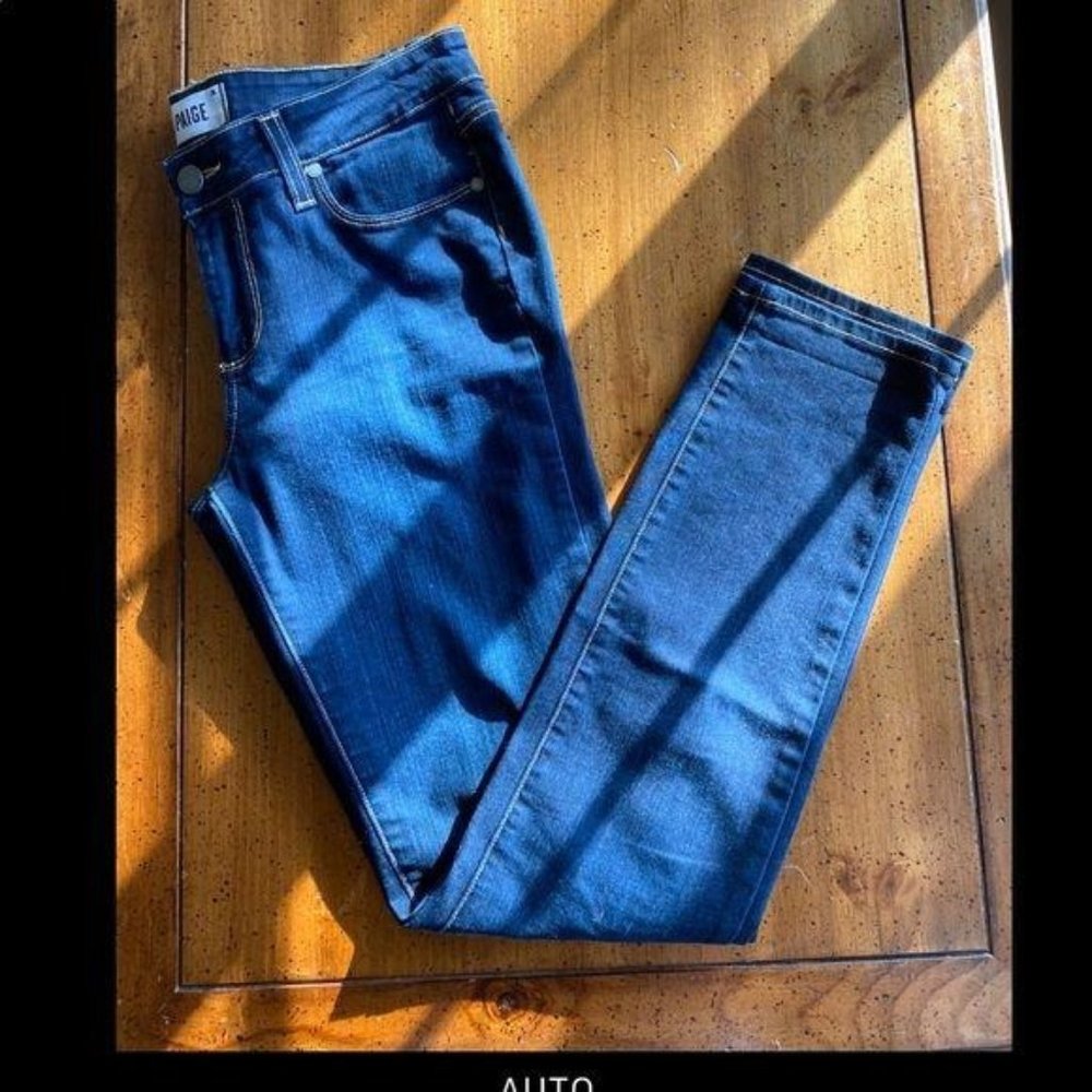 PAIGE Skyline Skinny Ankle Jeans